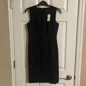 New Never Worn Navy Pinstripe Dress